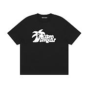 HUNTER CLASSIC T-SHIRT Palm Angels black color - 1