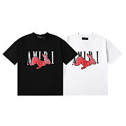 AMIRI Rabbit Logo T Shirt White - 2