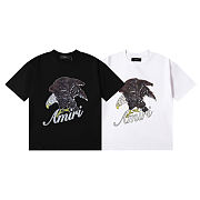 Amiri Eagle T-shirt Black color - 2
