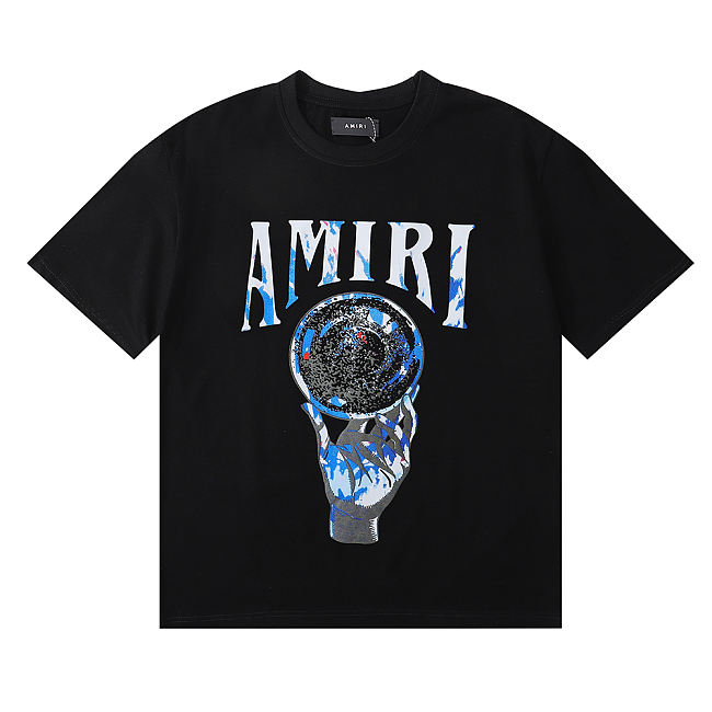 Amiri Crystal Ball T-shirt Black - 1