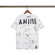Amiri Los Angeles White Crewneck T-Shirt - 3