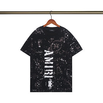 Amiri Los Angeles Black Crewneck T-Shirt