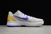 Nike Zoom Kobe VI 3D Lakers 429659-105 - 3