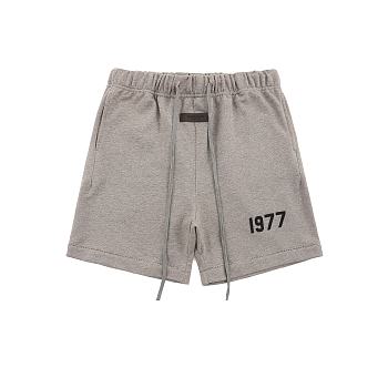 Fear of God Essentials Shorts Dark Oatmeal SS22