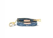 Louis Vuitton M82961 Key Pouch Denim Blue 12cm - 3