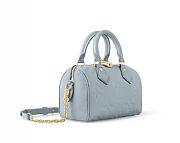 Louis Vuitton M46484 Speedy Bandoulière 20 Blue Hour 21cm - 4