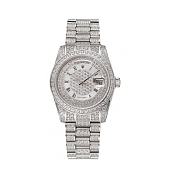 Swiss Rolex Day-Date Diamond Pave Dial Diamond Case Diamond Bracelet 1453950 - 1