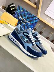 Louis Vuitton Run Away Trainers Blue 1A9J0A - 5