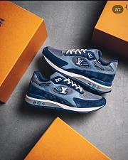 Louis Vuitton Run Away Trainers Blue 1A9J0A - 3