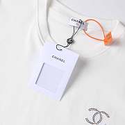 CHANEL CC EMBROIDERY T-SHIRT - 6