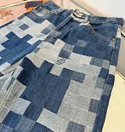 Louis Vuitton Damier Bootcut Denim Pants - 4