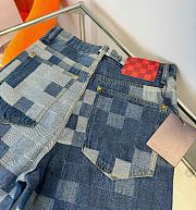 Louis Vuitton Damier Bootcut Denim Pants - 5