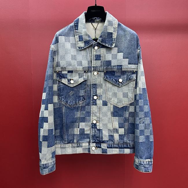 Louis VuittonDamier Classic Denim Jacket - 1