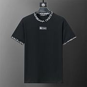 Dolce $ Gabbana T-shirt With Logo In Black - 1