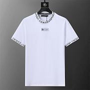 Dolce $ Gabbana T-shirt With Logo In White - 1