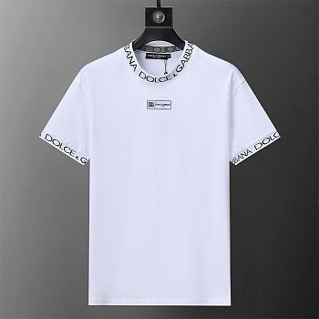 Dolce $ Gabbana T-shirt With Logo In White
