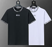 Dolce $ Gabbana T-shirt With Logo In White - 6