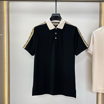 Gucci Polo Shirt Black for Men 