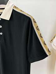 Gucci Polo Shirt Black for Men  - 3