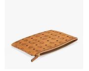 MCM Medium Crossbody Pouch in Visetos Original Cognac 21cm - 3