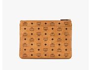 MCM Medium Crossbody Pouch in Visetos Original Cognac 21cm - 2