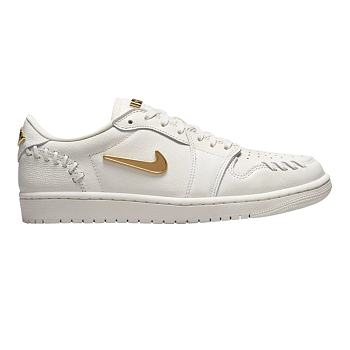 Air Jordan 1 Low Method of Make Sail Metallic Gold (Women's) FN5032-100