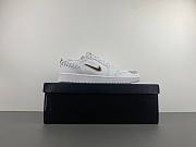 Air Jordan 1 Low Method of Make Sail Metallic Gold (Women's) FN5032-100 - 5