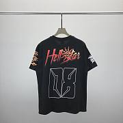 Hellstar studios jersey T-shirt Black color - 2