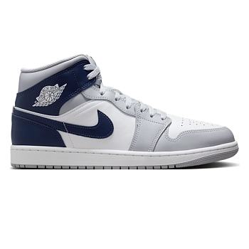 Air Jordan 1 Mid Wolf Grey Midnight Navy DQ8426-104