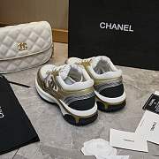 Chanel Gold & Silver Sneakers - 2