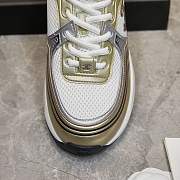 Chanel Gold & Silver Sneakers - 5