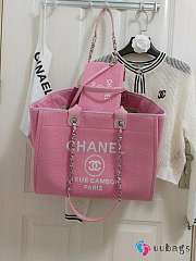 Chanel 22A tote bag in pink 32cm - 3