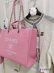 Chanel 22A tote bag in pink 32cm - 4
