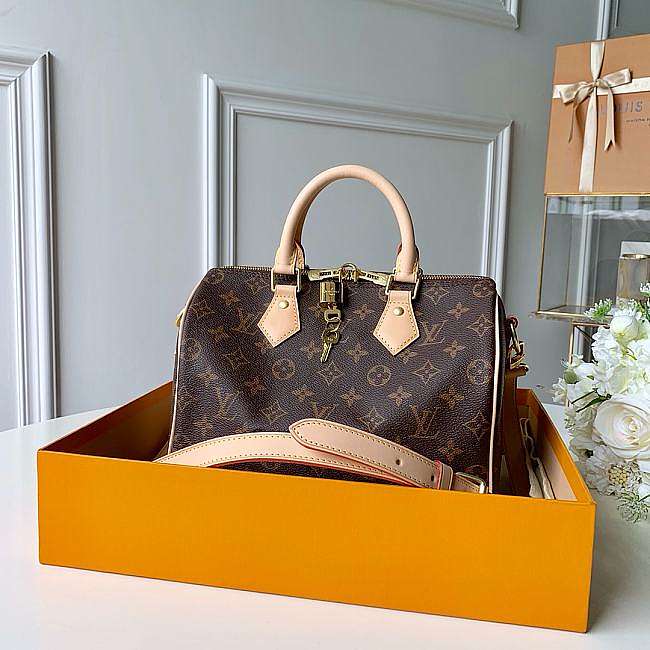 Louis Vuitton Monogram Canvas Speedy 25 M41113 Size 25 x 19 x 15 cm - 1