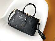 Louis Vuitton Trianon PM Bag Black Size 28 x 18 x 8 cm - 1