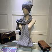 LOUIS VUITTON PETIT SET DAMIER SCARF - 3