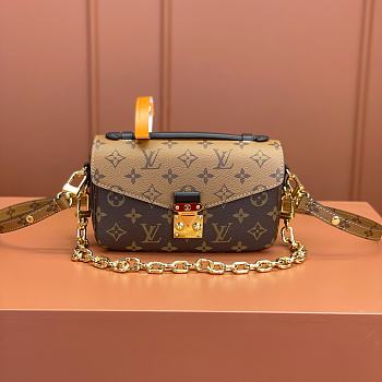 Louis Vuitton Metis Pochette Monogram Reverse Brown 21 x 6 x 13 cm