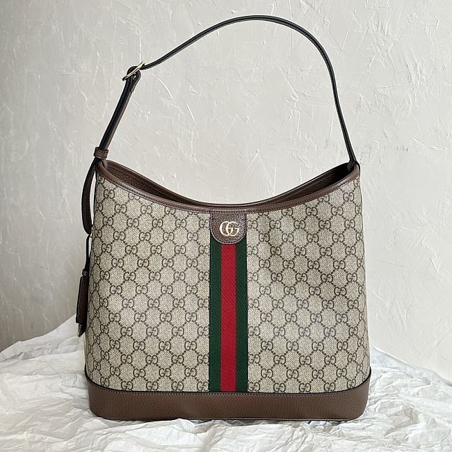 Gucci Ophidia GG Schultertasche Beige 34*32*17CM - 1
