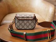 Gucci Horsebit 1955 Strap Wallet 12*9*4cm - 5
