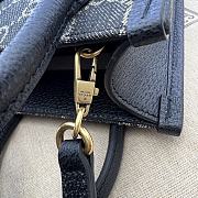 Gucci mini tote bag with interlocking Black 16*20*7CM - 5