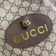 Gucci Neo Vintage GG Supreme Beige And Brown Leather 23*27*15CM - 6