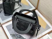 Lady Dior My Abcdior Bag Black 17cm - 2