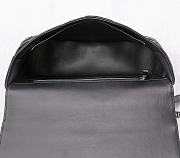 Dior Caro Medium Quilted Macrocannage Calfskin Bag - Black 25.5x15.5x8cm - 2