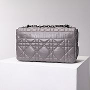Dior Caro Medium Quilted Macrocannage Calfskin 25.5x15.5x8cm - 5