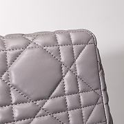 Dior Caro Medium Quilted Macrocannage Calfskin 25.5x15.5x8cm - 3