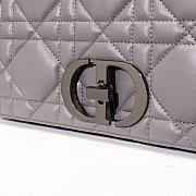 Dior Caro Medium Quilted Macrocannage Calfskin 25.5x15.5x8cm - 2