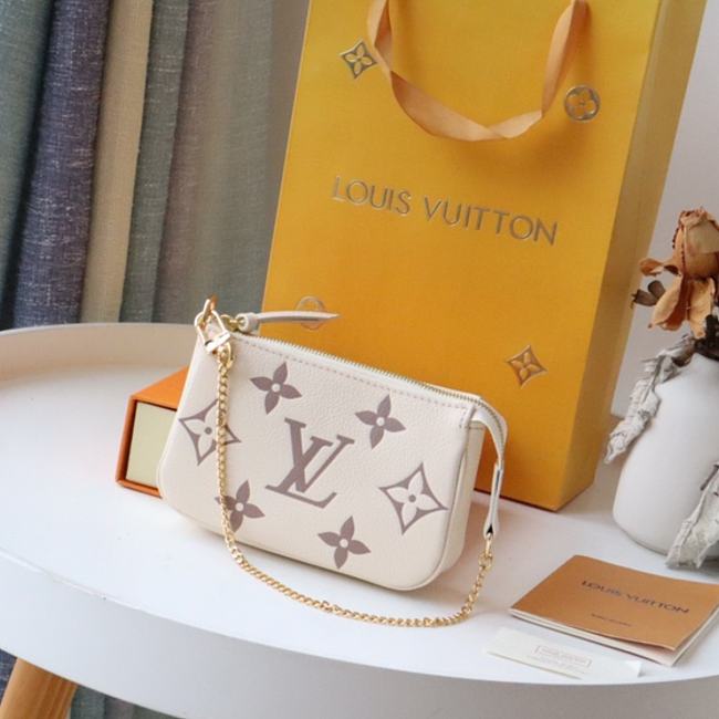 Louis Vuitton Multi Pochette Accessories Bicolor Monogram - White 15.5*10.5*4cm - 1