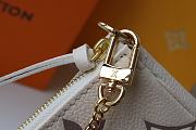 Louis Vuitton Multi Pochette Accessories Bicolor Monogram - White 15.5*10.5*4cm - 6