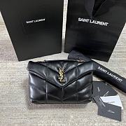 YSL Loulou Mini Black/Yellow Colors 23x15.5x8.5cm - 1