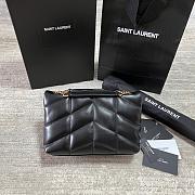 YSL Loulou Mini Black/Yellow Colors 23x15.5x8.5cm - 2